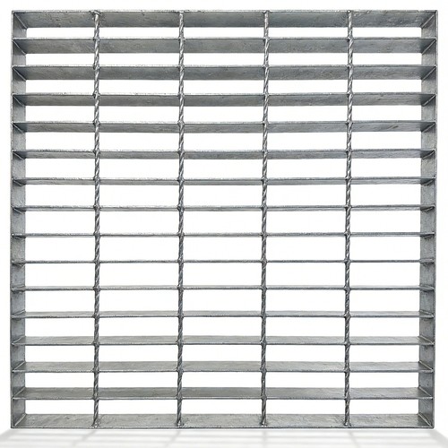 Galvanized steel square drain - galvanized,